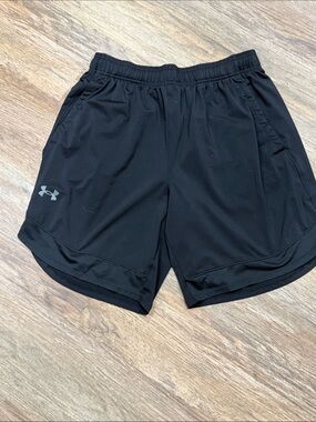 Under Armour Black Men's Athletic Performance Shorts